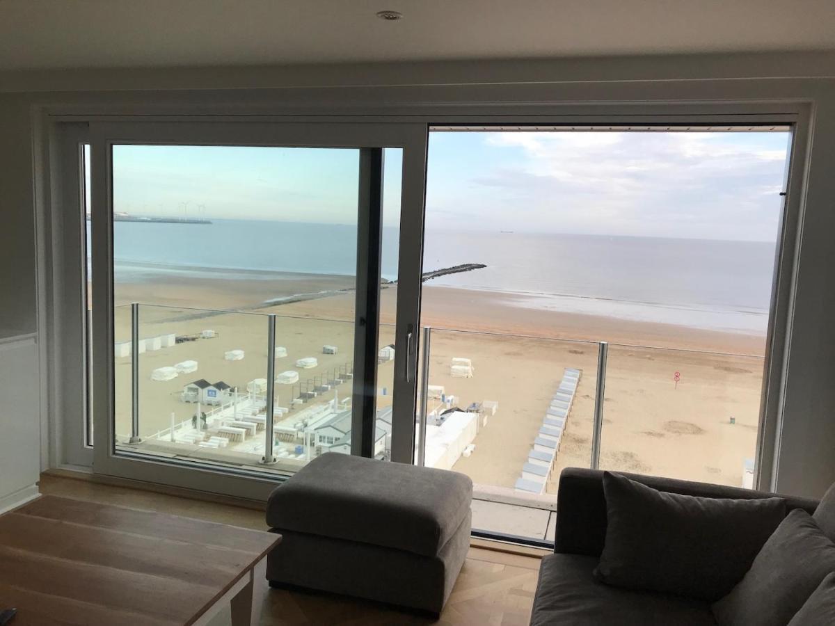 Knokke Sea, Appartement Vue Mer Luaran gambar